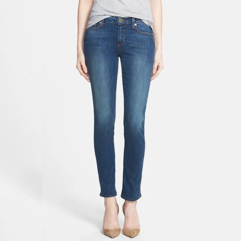 Paige Skyline Ankle Peg Jeans Size 28